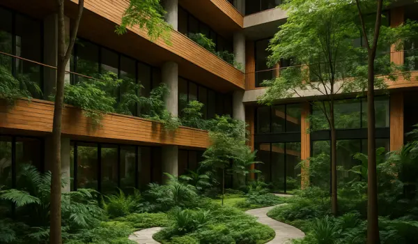 Konsep Desain Biophilic: Menghubungkan Manusia, Alam, dan Arsitektur